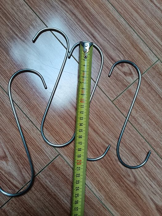Cârlige inox, pentru afumătoare 10 buc egal 35 lei