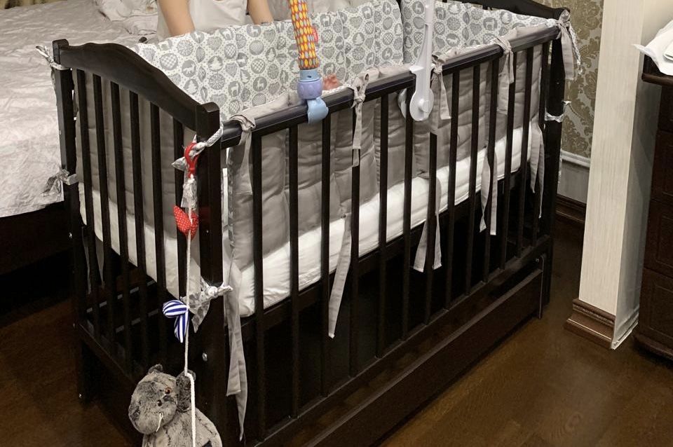 Детская кровать деревянная