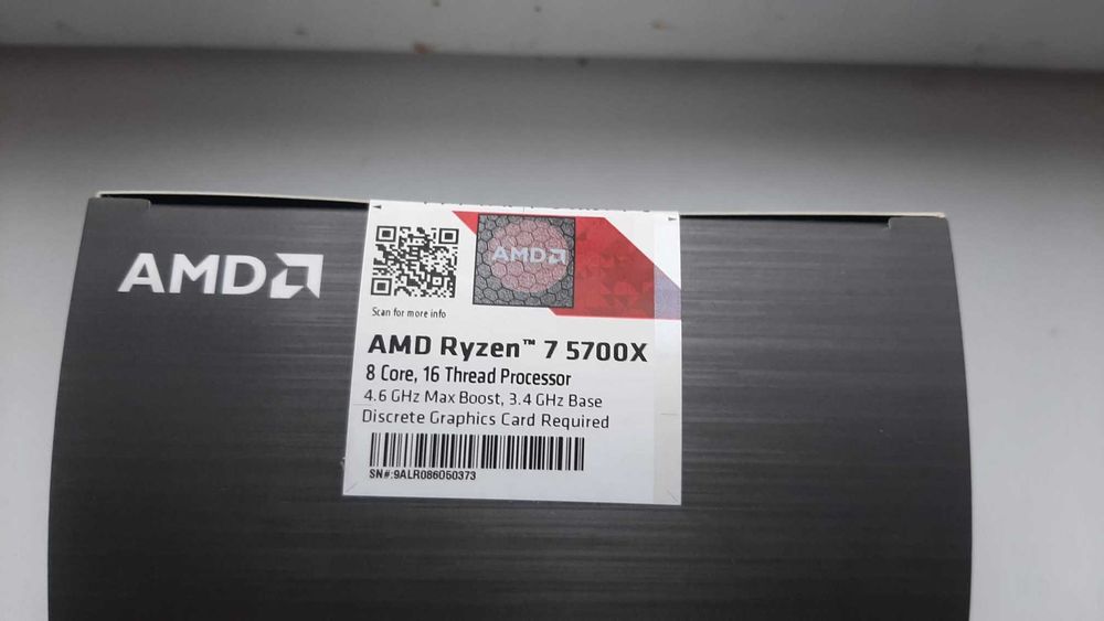 Procesor AMD Ryzen 7 5700x