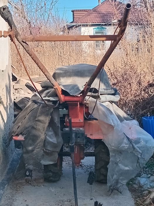 Мотоблок в хорошем.