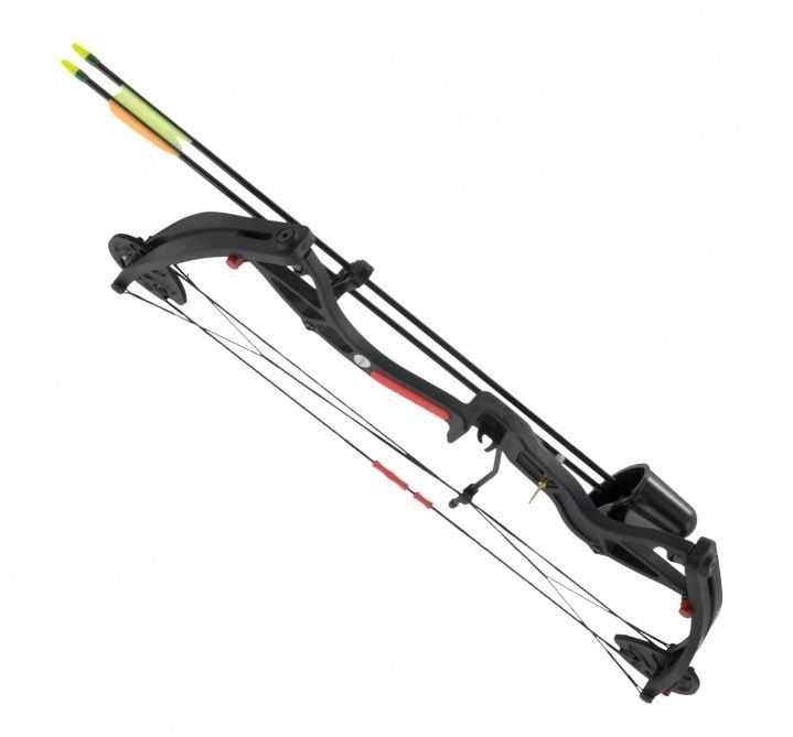 Arc compound cu sageti EK Archery Buster, 15-29 Lbs , adolescenti