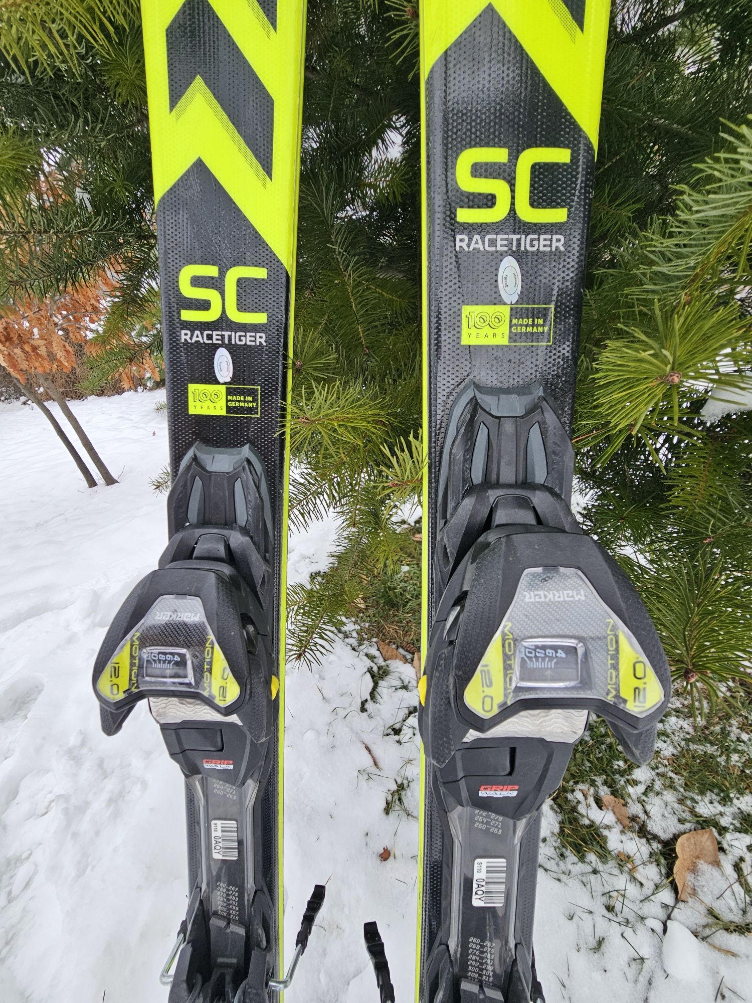 Нови ски Volkl Racetiger SC 158см модел2024