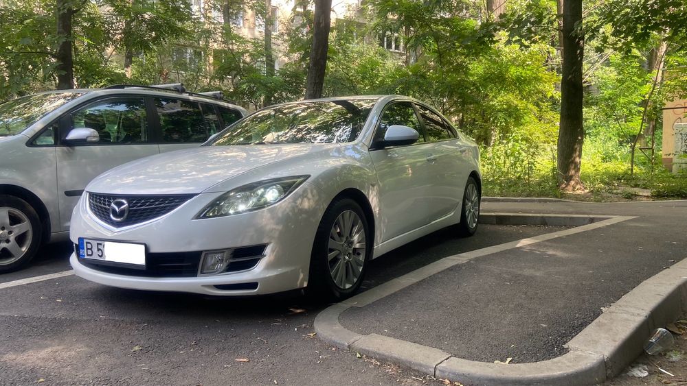 Vand Mazda 6, 2.0 diesel, 140 CP, Alb perlat, 182000 km