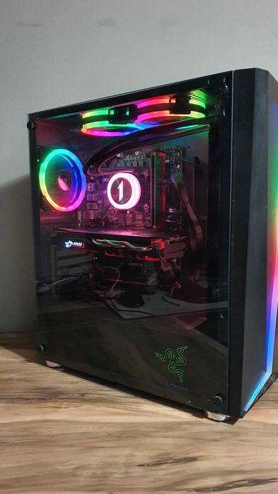 Calculator/Pc gaming I5 10400, Rx 480 8gb Gaming X, 16gb ram, 1Tb