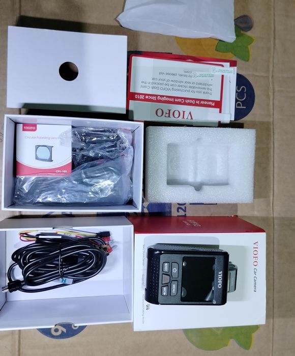 Видеорегистратор VIOFO-A119-V3-gps