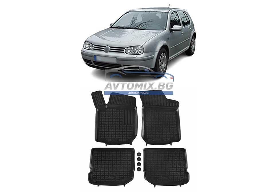 Гумени стелки за VW Golf 4, 1997-2010 г., Rezaw Plast