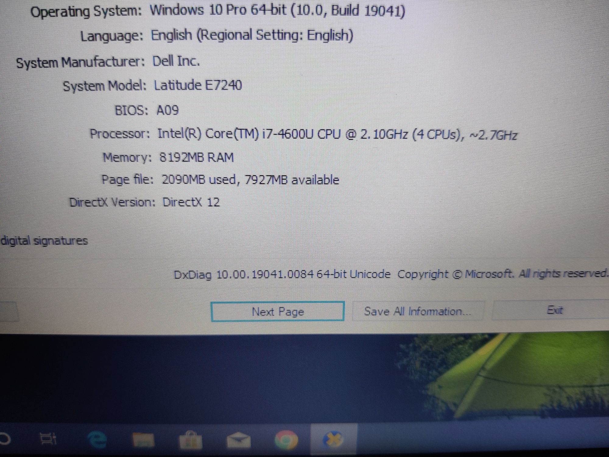 Dell Latitude E7240. procesor i7(Haswell)..8g ram..ssd 256gb celular.