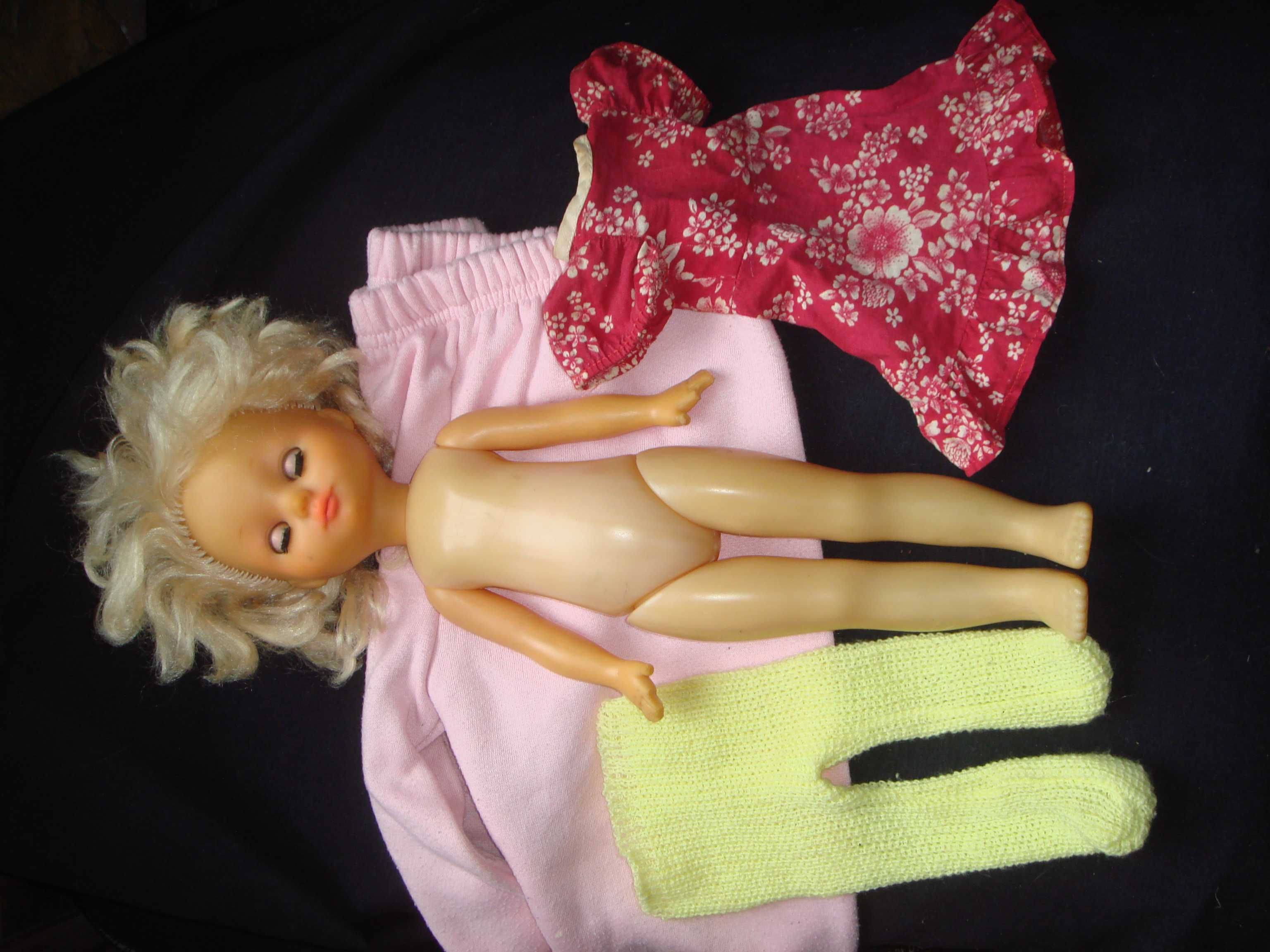 Кукла СССР35см Родная фабричная прелестная одежда-руки-голова мягкая .