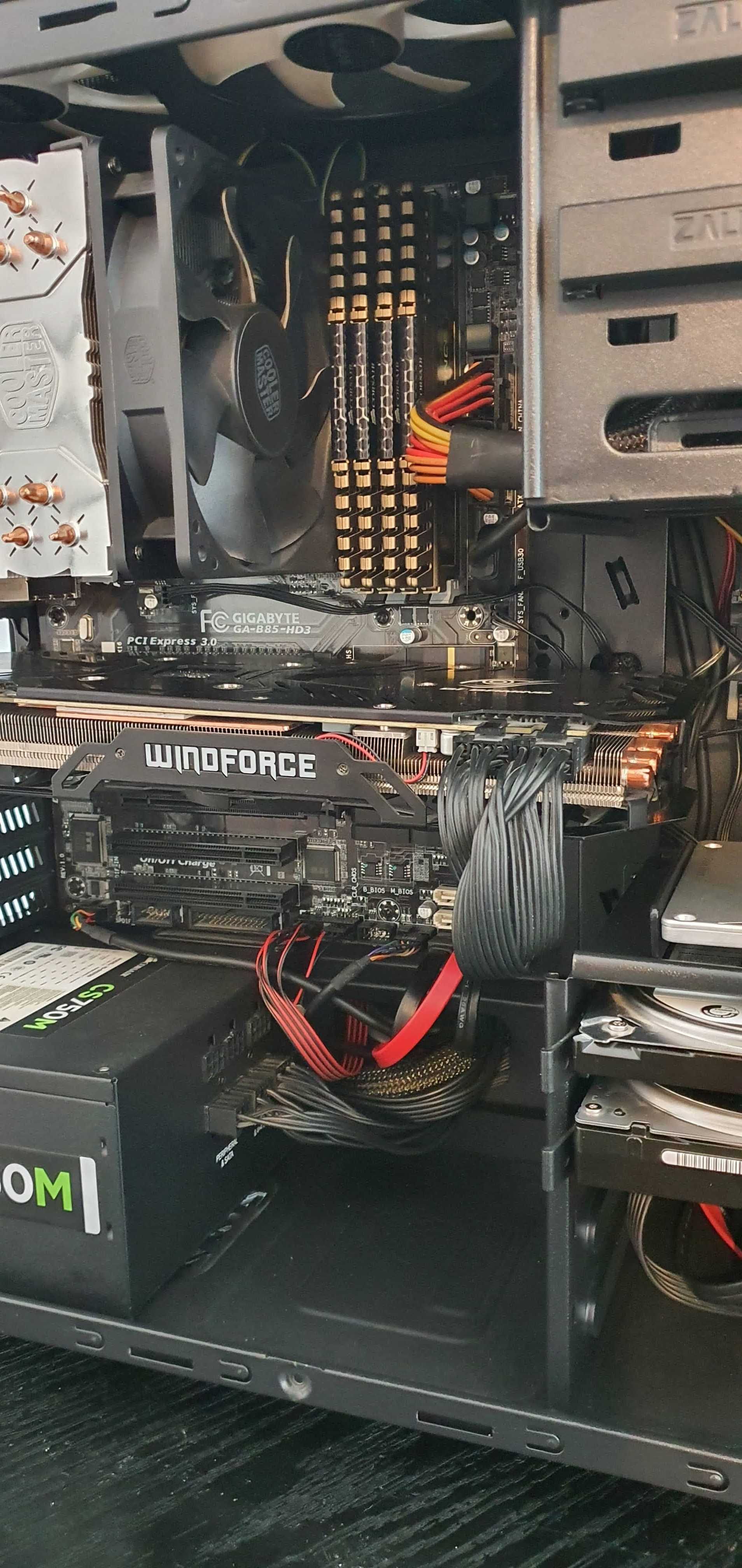 PC Gaming & Workstation i5 3.4, 32GB RAM, GTX 980, 750W Gold, Original