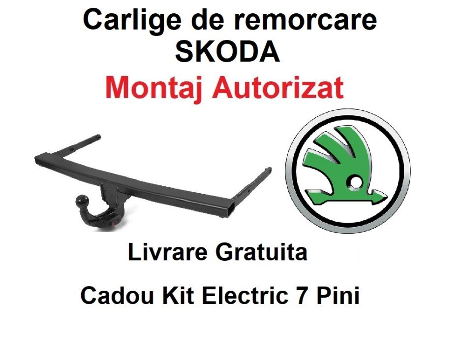 Carlig Remorcare Skoda Octavia I Sedan 1996-2010 - Omologat RAR si EU