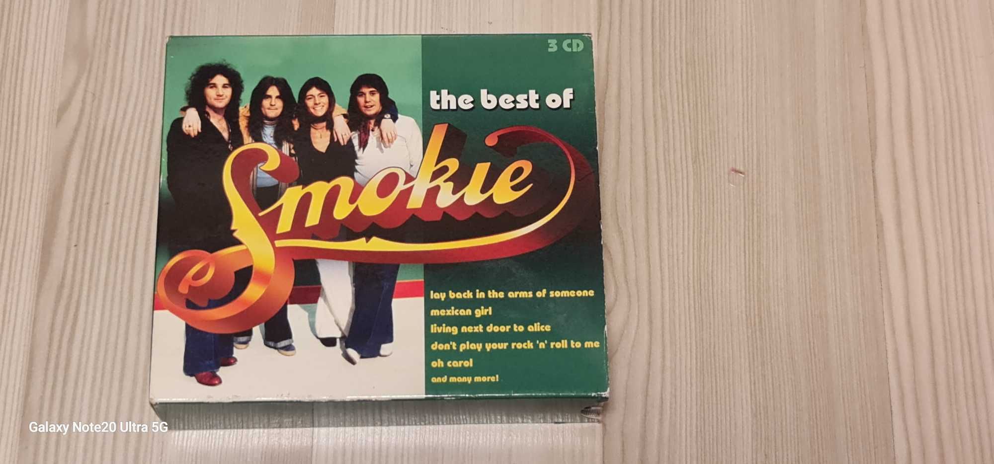 SMOKIE The Best 3 Dvd-uri,Originale cu Licenta,in stare Foarte Buna