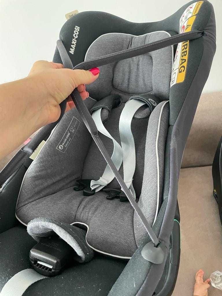 Vand Scoica MaxiCosi I-SizeCoral360,Essential Graphite+Baza Isofix