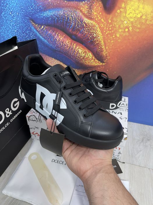 Adidasi Dolce Gabbana piele naturala 100% Full Box colectie noua