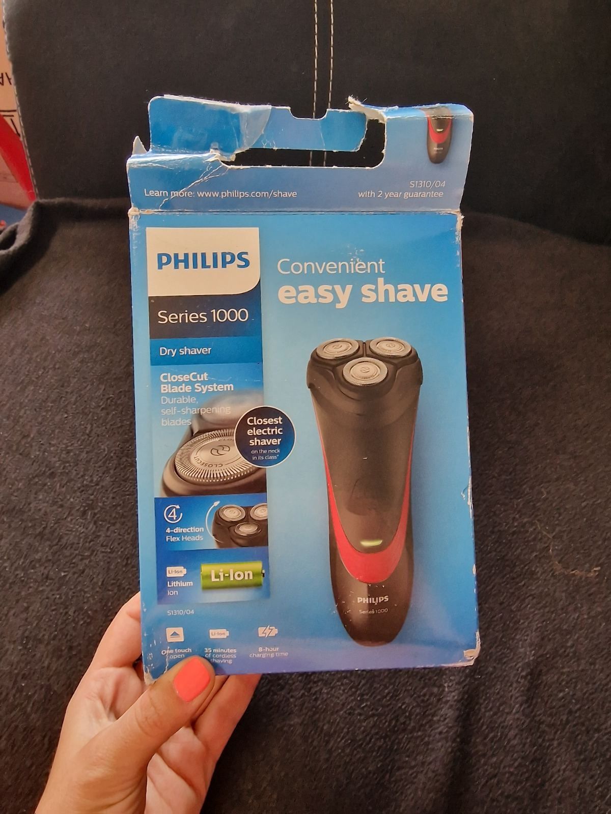 Електрическа самобръсначка Philips series 1000 Convenient easy shave