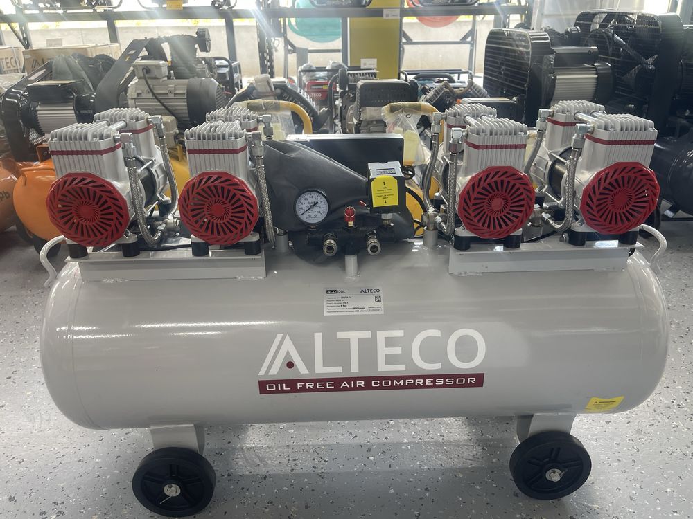 Безмаслянный компрессор ALTECO ACO 120L