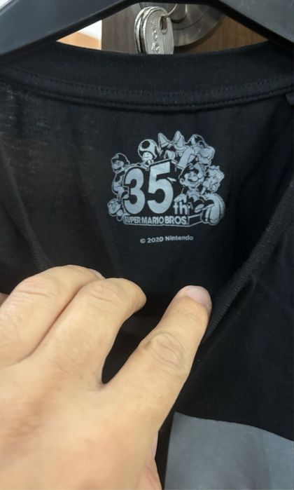 Tricou Nintendo Super Mario Bros Editie Aniversara 35 ani-Nou-Nr L