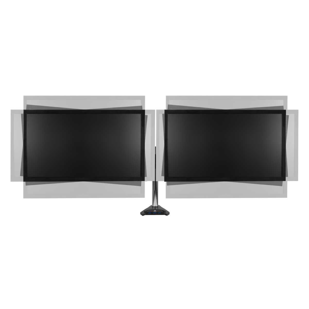 Arctic Стойка за монитор Mount Dual Monitor 4xUSB3.0 - Z2 3D - Gen3