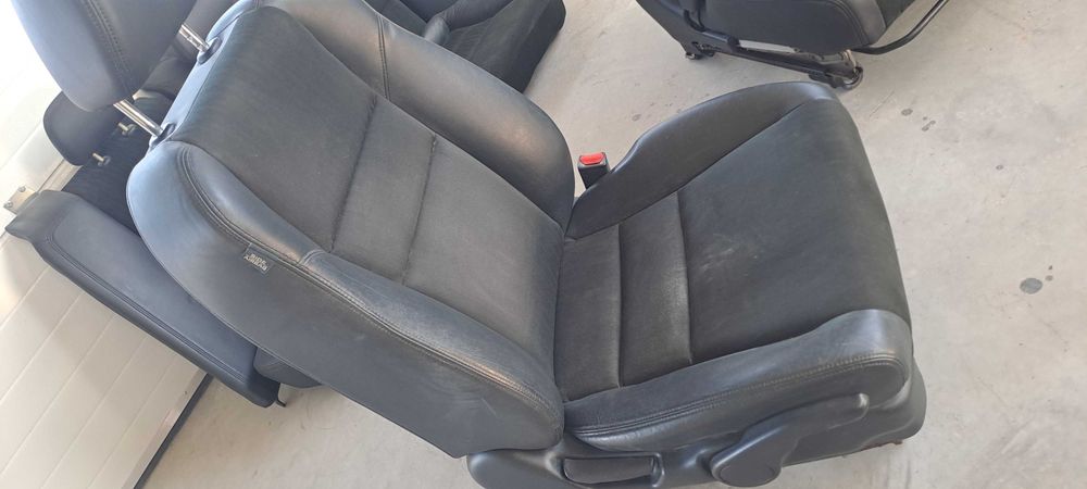 Полукожен салон Honda accord 2008г