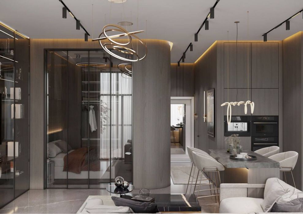 Срочно продаётся 2/9/51/58 м2 квартира в Nest One с видом на Hilton