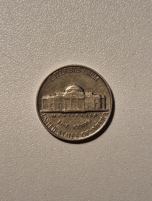 Moneda 1964 Jefferson Nickel coin