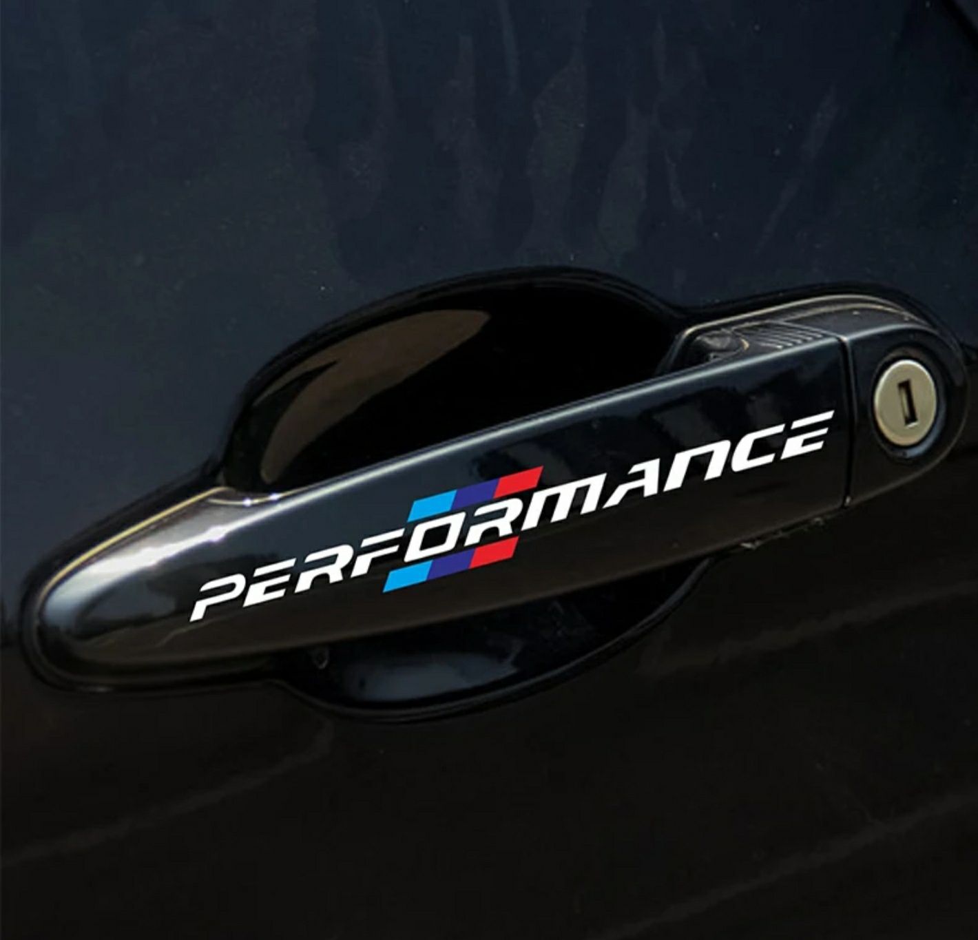 Set-4-Stickere-Bmw-Performance-Manere-Usi-E46-E60-E90-F30-E70-320-520