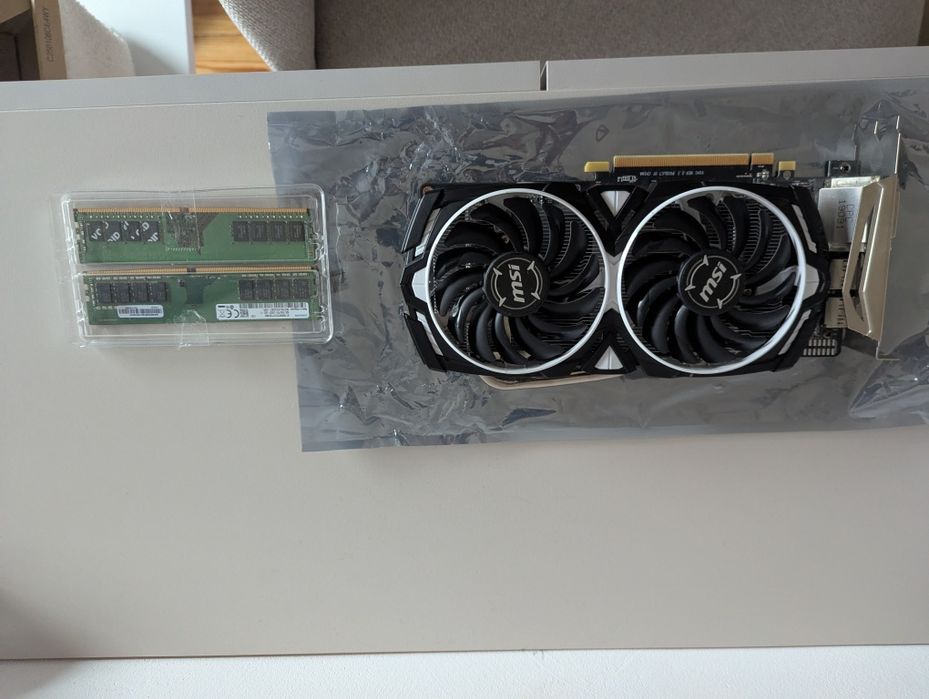 Видеокарта MSI Radeon RX 570 8GB и 16GB RAM