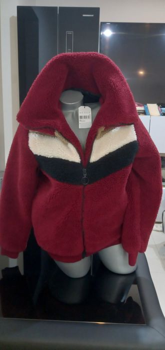 Geaca bordeaux Jennyfer mar L, noua cu eticheta