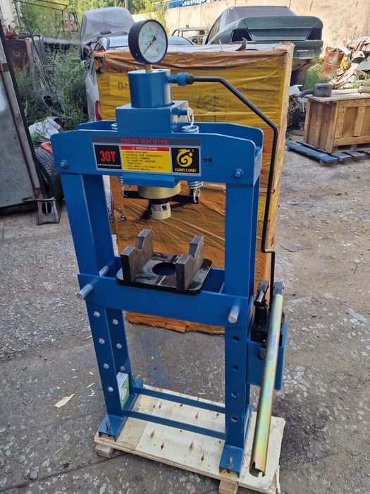 Гидропрес на 30 тонн новый гидравлический большой