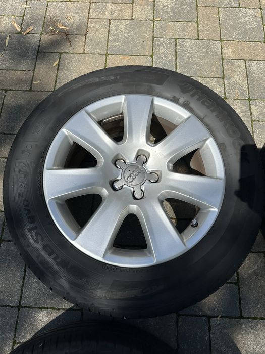 Jante Audi cu anvelope vara Hankook 235/60 R18