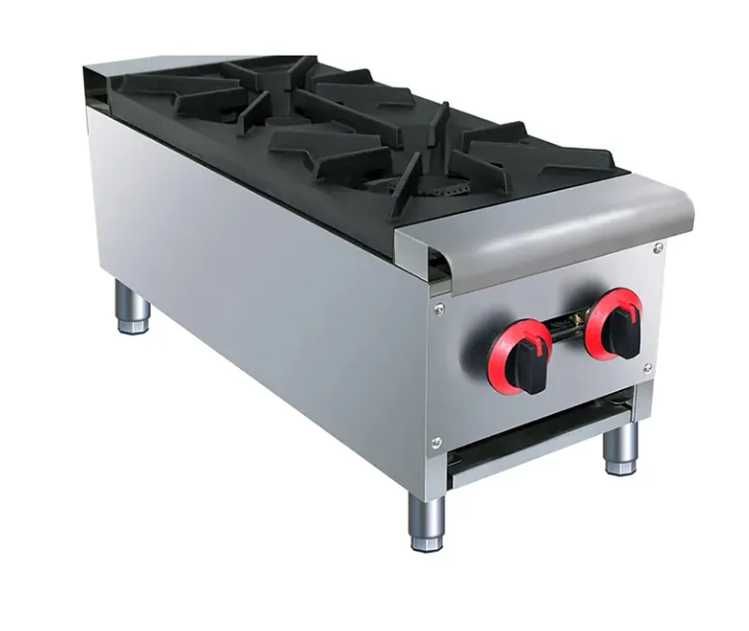 Aragaz cu 1 , 2 , 4 ochiuri profesional NOU , inox si fonta 1750 RON