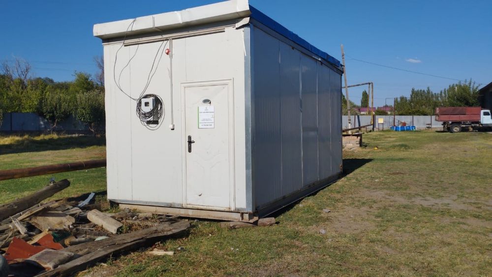 Контейнер. Утепленый, заводской по прорабскую