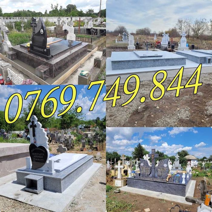 Constructii Cavouri Lucrari Monumente Funerare Marmura Granit