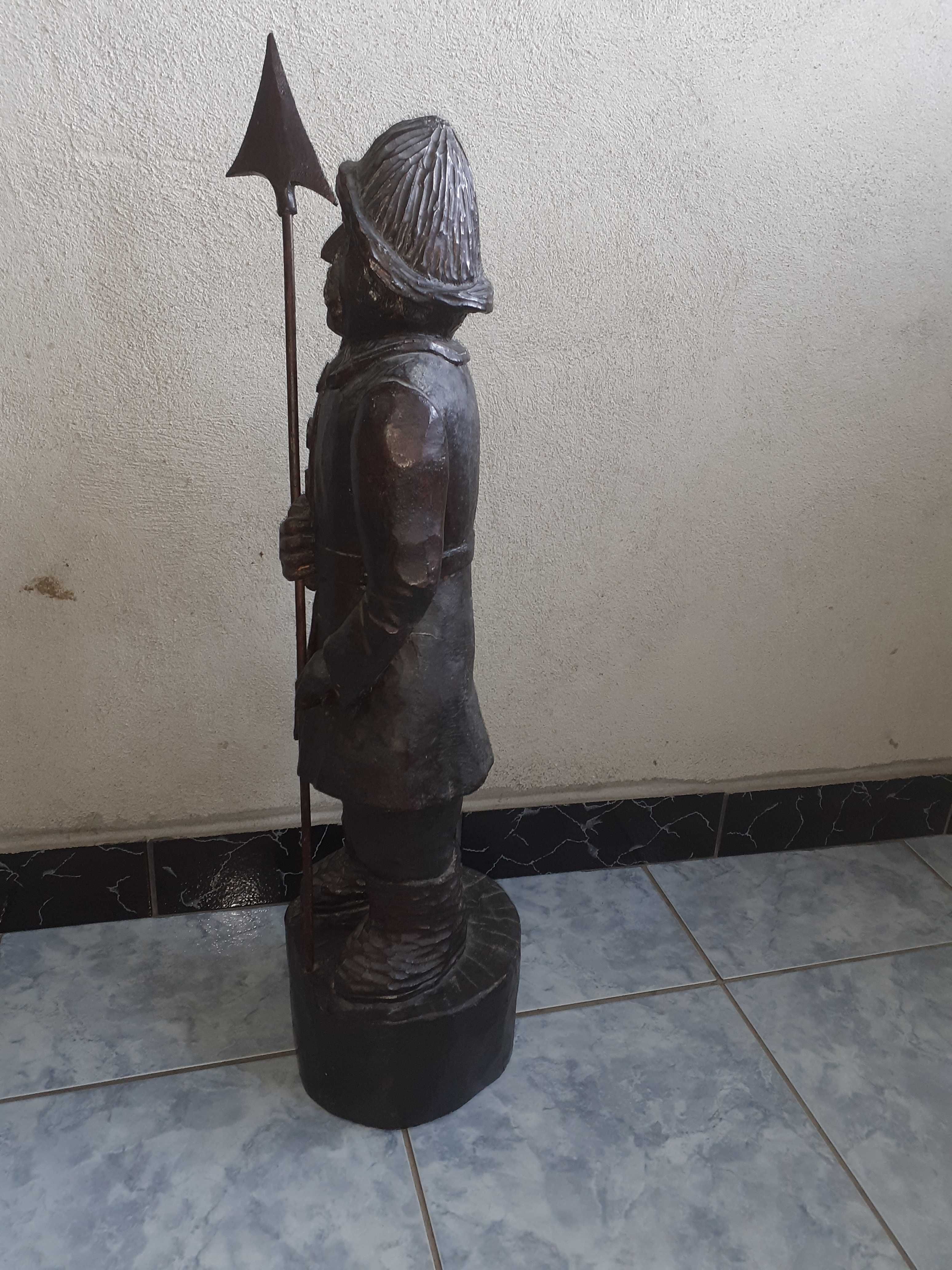 statueta lemn inaltime 74 cm