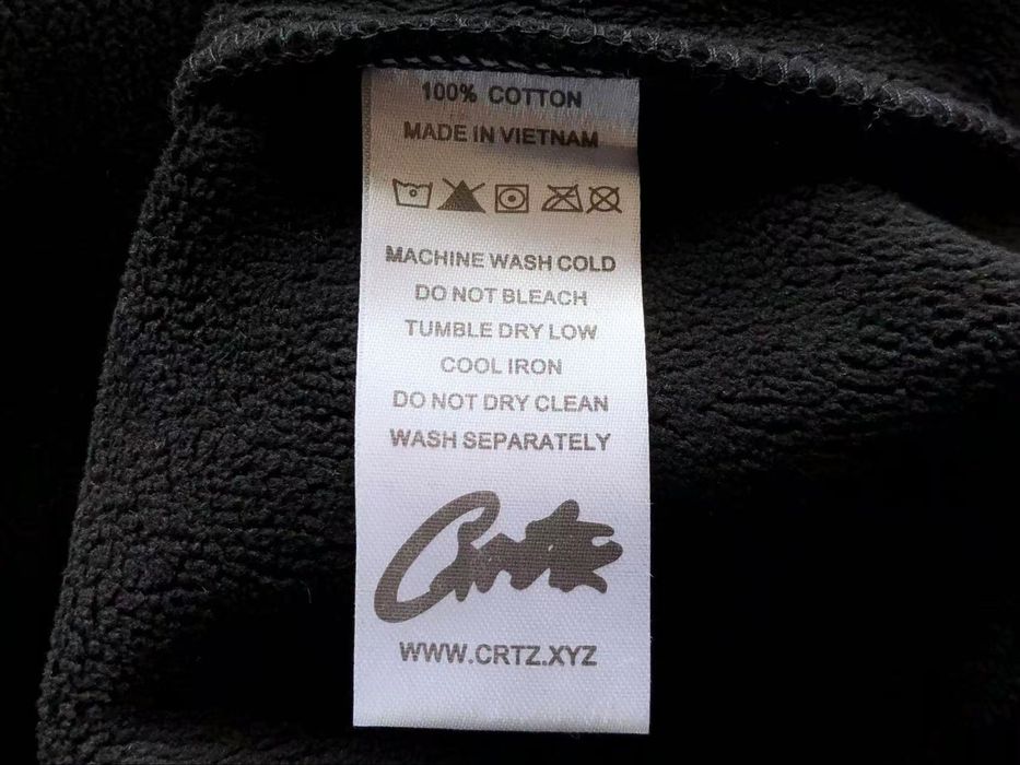 Corteiz Alcatraz Hoodie Black