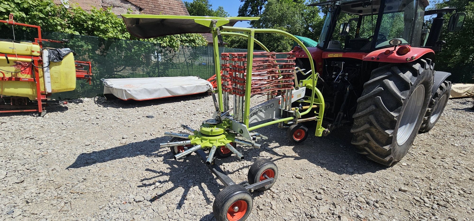 Grebla adunat claas liner 370
