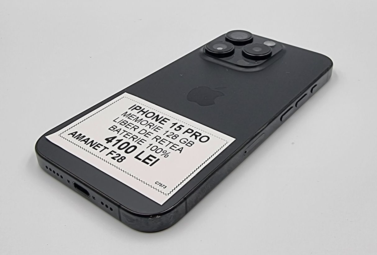 Amanet F28: Telefon Iphone 15 Pro