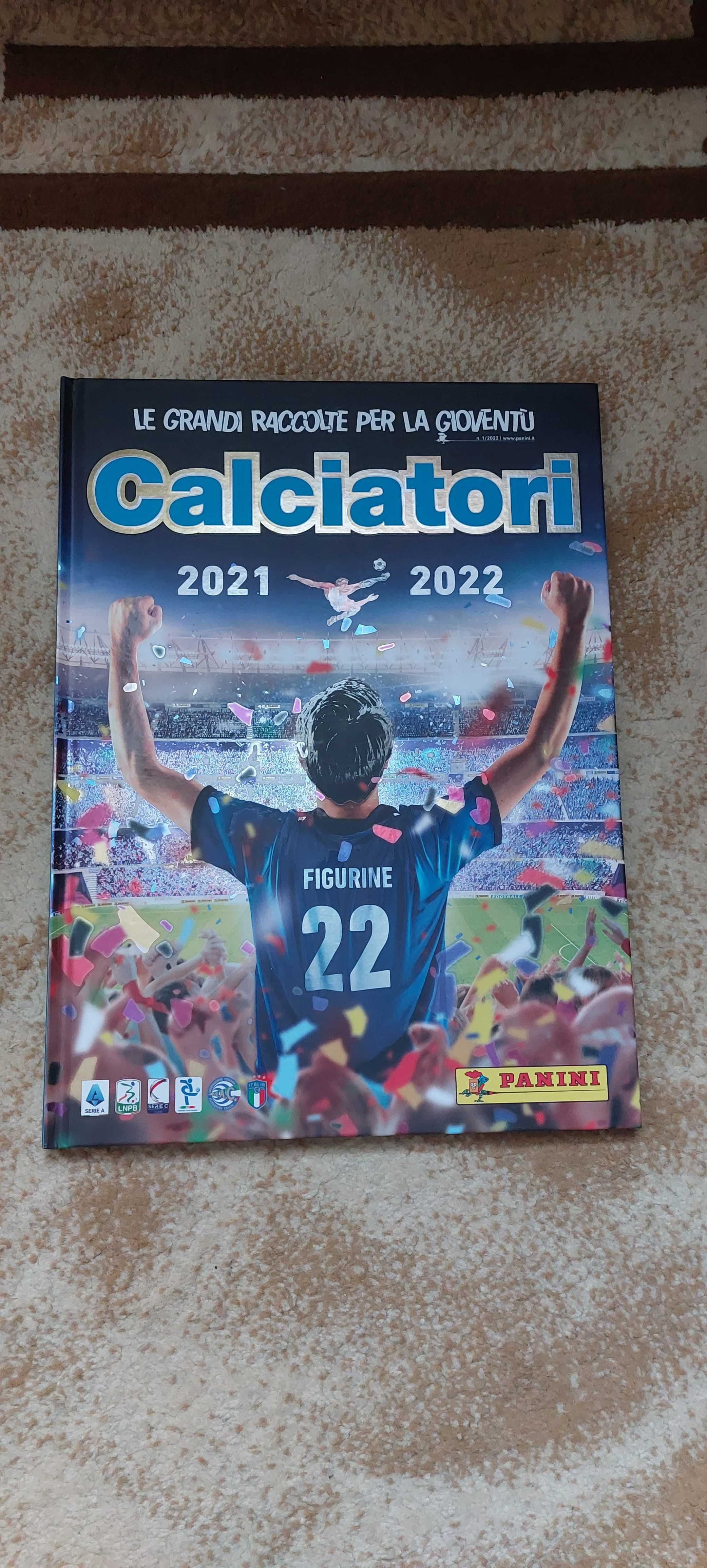 Set complet Calciatori 2022 nelipit + album hardcover