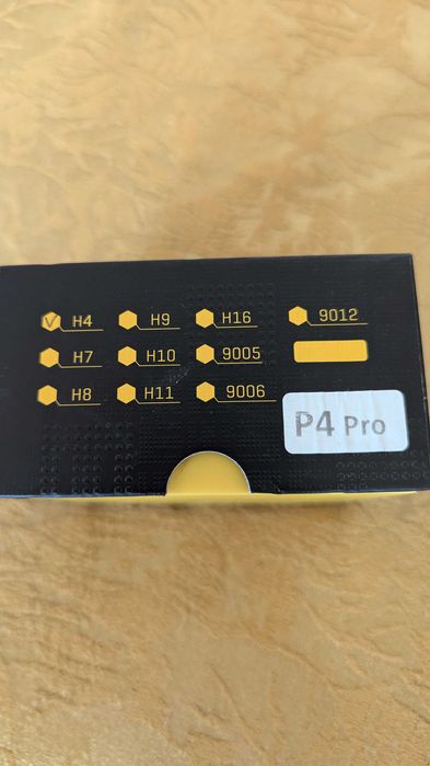 Лед крушки P4 Pro H4 + габарити к-т