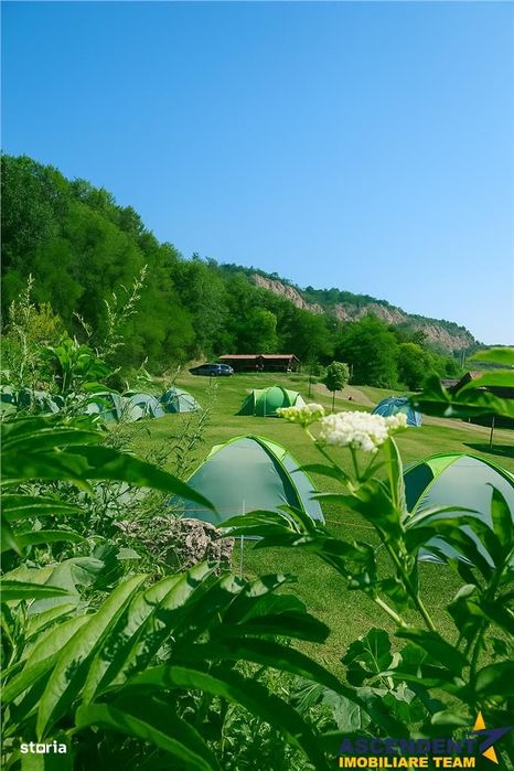 Transilvania Camping,domeniu de 14.400mp,Sanmarghita de Mures:2cladiri