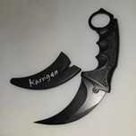 Karambit black/ Semnat de Karringan