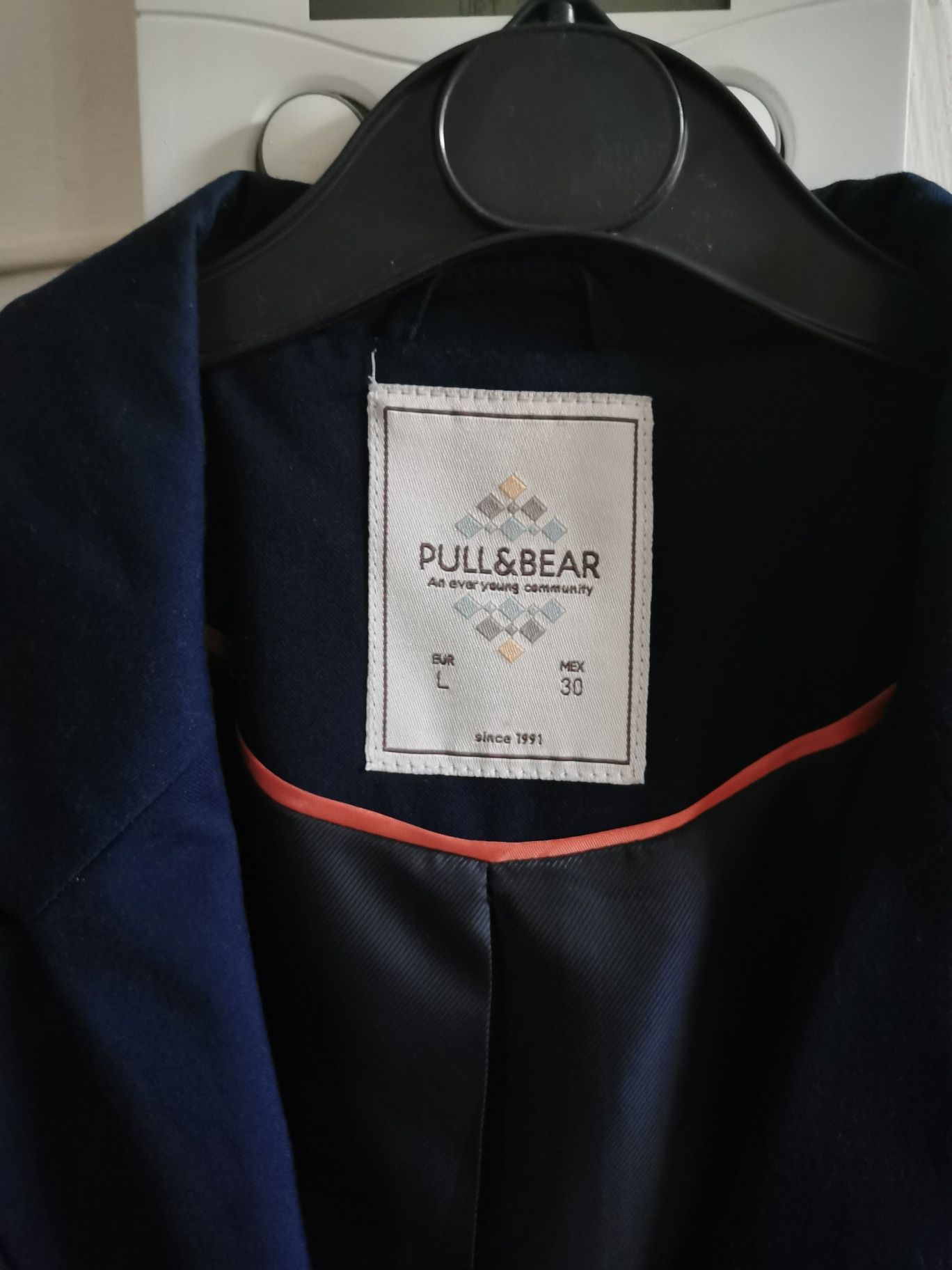 Sacou dama bleumarin Pull&Bear