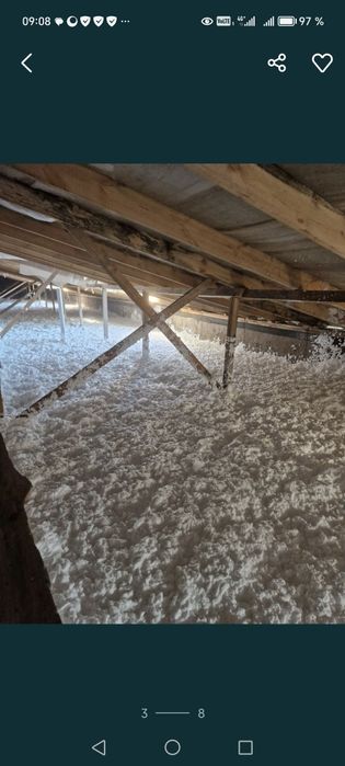 Утипление домов фасад стена крыша мансард пена пенаизол пенополиуретан