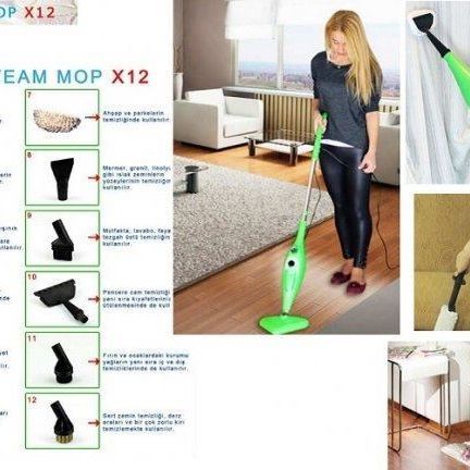 Ново поколение парочистачка Steam Mop X12 – 12 в 1