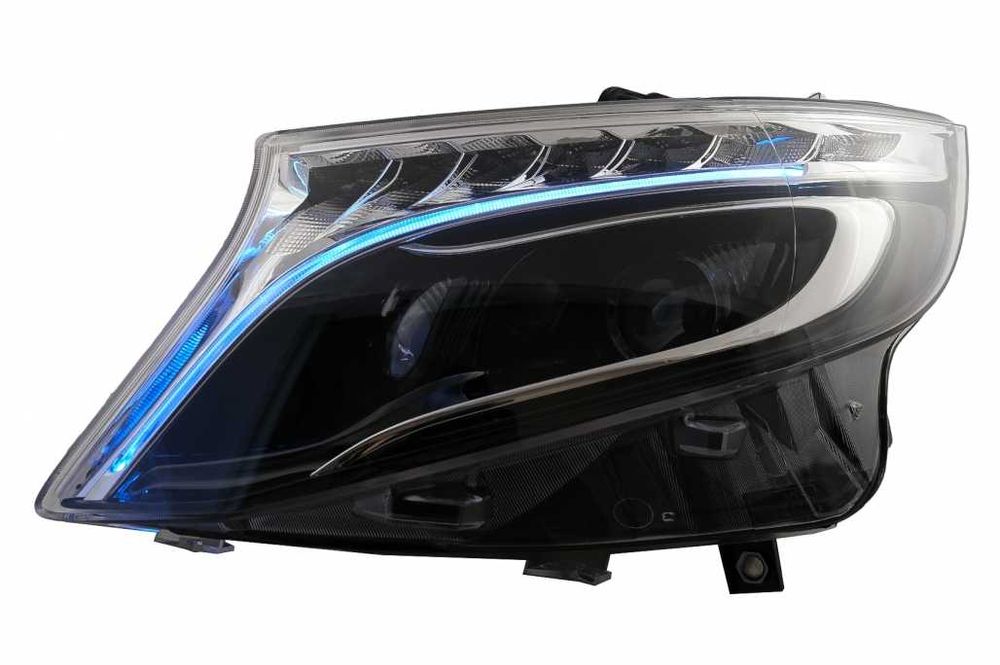 Faruri LED compatibil cu Mercedes V-Class W447 Vito (2014-2017) Negru