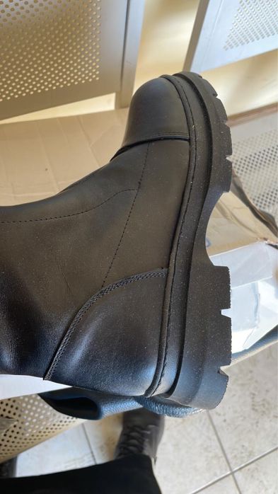 Новые зима,  39й натуральный  кожа мех