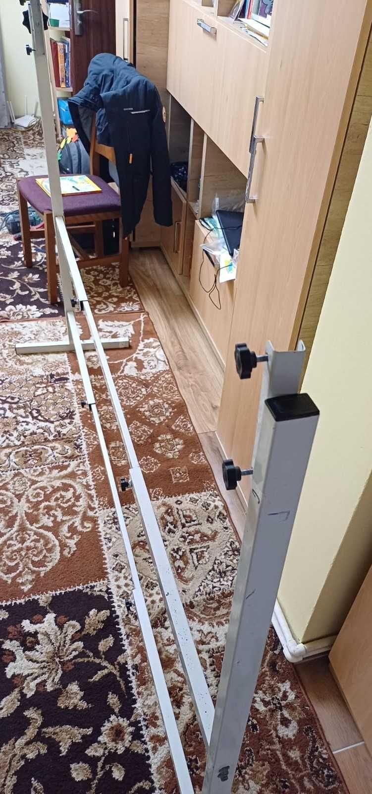 Suport mobil pentru tabla magnetica, lungime reglabilă 190cm, 360grade