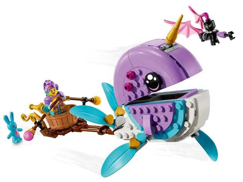 НОВИ! LEGO® DREAMZzz™ 71472 2в1 Нарвалът на Изи Балон с горещ въздух
