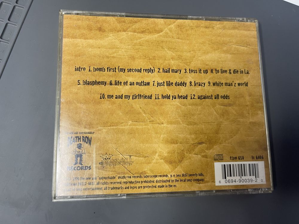 CD original 2Pac Makaveli - The 7 Day Theory 1996