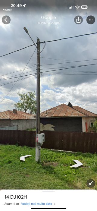 Teren intravilan 1100mp