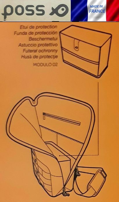 GEANTĂ PREMIUM POSS France Ideala Școală. Facultate, Servici - NOUĂ